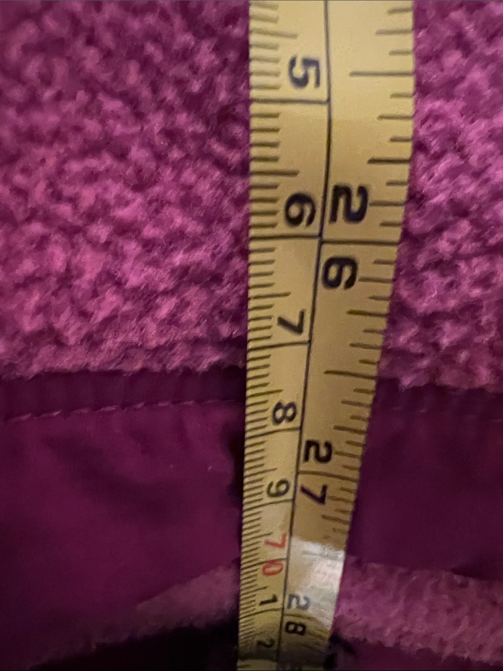 The North Face Two-Tone Magenta/Pink Hooded Fleece Jacket - Picture 11 of 14